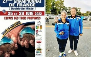 Championnat de France Doublette Mixte
