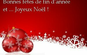 Fermeture du Comité pour vacances de fin d'année