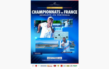 Championnat de France Doublette Jeu Provençal à SAINT CYPRIEN (66)