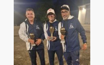 Championnat Départemental Triplette Sénior Mixte à Salies